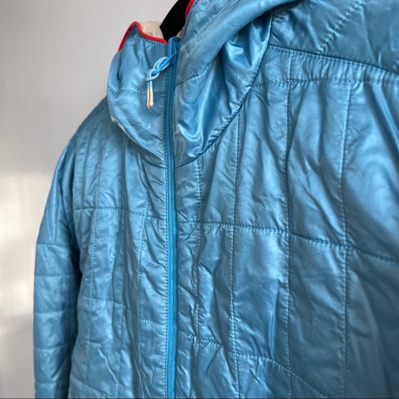 Cotopaxi Blue and Brown Reversible Jacket with Hood XS - Picture 13 of 15